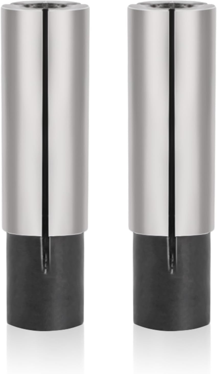 2 Pack 1/4″ to 1/8″ Collet Adapter, High-Carbon Steel 1/4 to 1/8 Router Collet Adapter Converter for CNC Lathe Router Cutter Milling Bit Collet Reducer 2 Pack 1/4″ to 1/8″ Collet Adapter, High-Carbon Steel 1/4 to 1/8 Router Collet Adapter Converter for CNC Lathe Router Cutter Milling Bit Collet Reducer