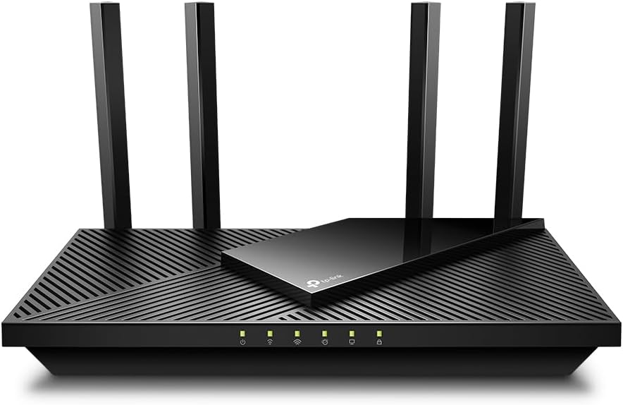 TP-Link AX1800 WiFi 6 Router (Archer AX21) – Dual Band Wireless Internet Router, Gigabit Router, Easy Mesh, Works with Alexa – A Certified for Humans Device TP-Link AX1800 WiFi 6 Router (Archer AX21) – Dual Band Wireless Internet Router, Gigabit Router, Easy Mesh, Works with Alexa – A Certified for Humans Device