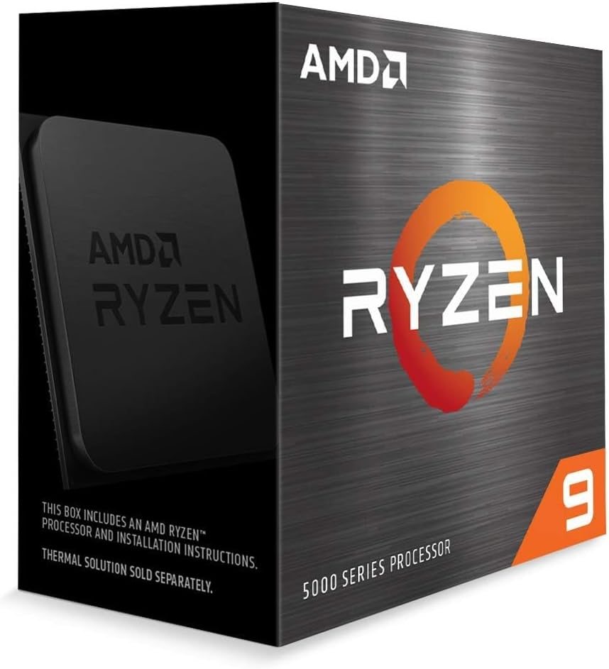 AMD Ryzen 9 5900X 12-core, 24-Thread Unlocked Desktop Processor AMD Ryzen 9 5900X 12-core, 24-Thread Unlocked Desktop Processor