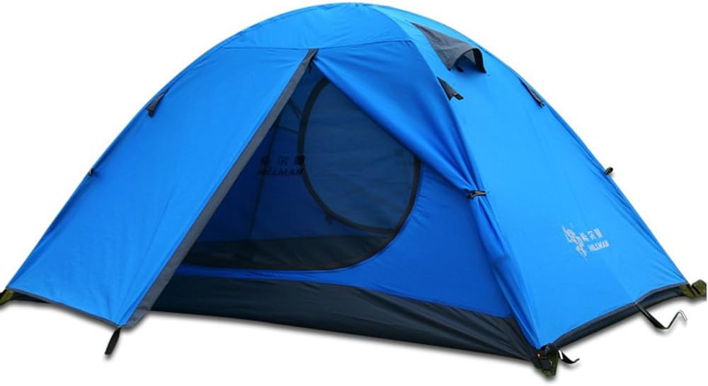 3-4 Season 2 3 Person Lightweight Backpacking Tent Windproof Camping Tent Awning Family Tent Two Doors Double Layer with Aluminum rods for Outdoor Camping Family Beach Hunting Hiking Travel 3-4 Season 2 3 Person Lightweight Backpacking Tent Windproof Camping Tent Awning Family Tent Two Doors Double Layer with Aluminum rods for Outdoor Camping Family Beach Hunting Hiking Travel