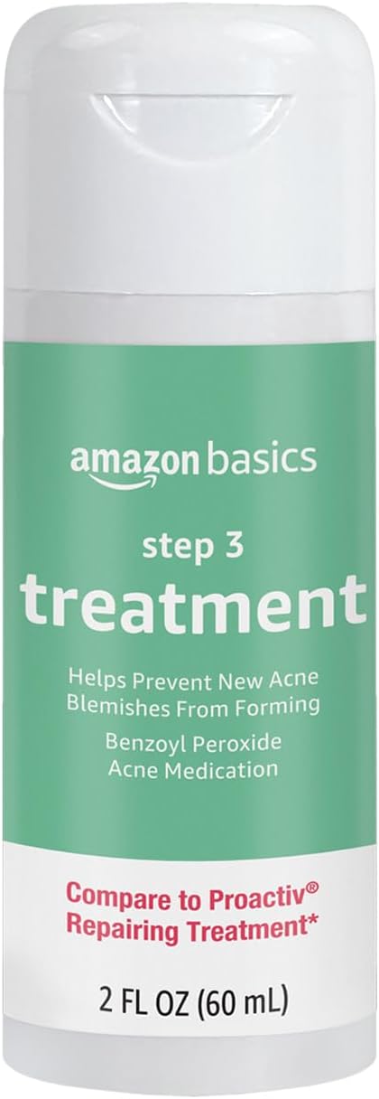 Amazon Basics 3-Step Acne Remedy System Treatment, 2 Fluid Ounces, 1-Pack Amazon Basics 3-Step Acne Remedy System Treatment, 2 Fluid Ounces, 1-Pack