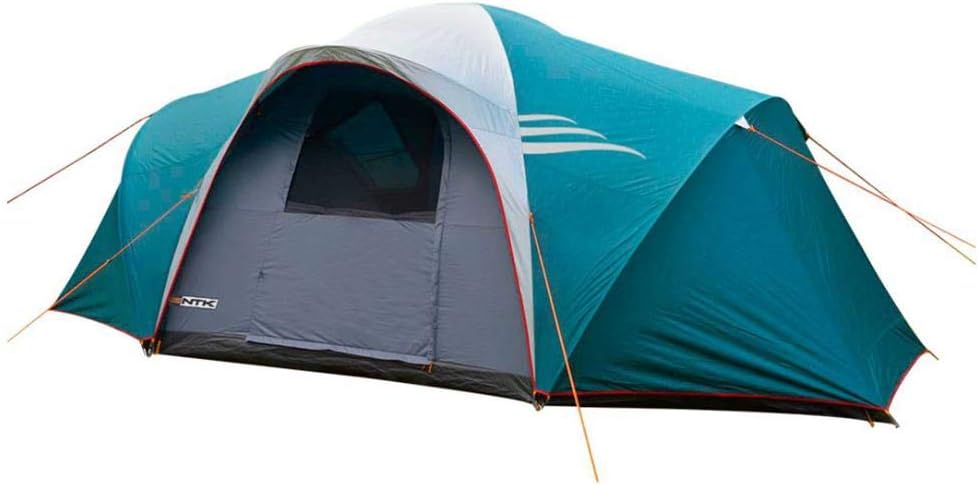NTK Larami GT 10 Person Tent for Camping, 10’x18′ Big Camping Tent with 3 Rooms, 100% 2500 mm Waterproof Dome & Breathable Mesh, Warm & Cold Weather Family Tent NTK Larami GT 10 Person Tent for Camping, 10’x18′ Big Camping Tent with 3 Rooms, 100% 2500 mm Waterproof Dome & Breathable Mesh, Warm & Cold Weather Family Tent