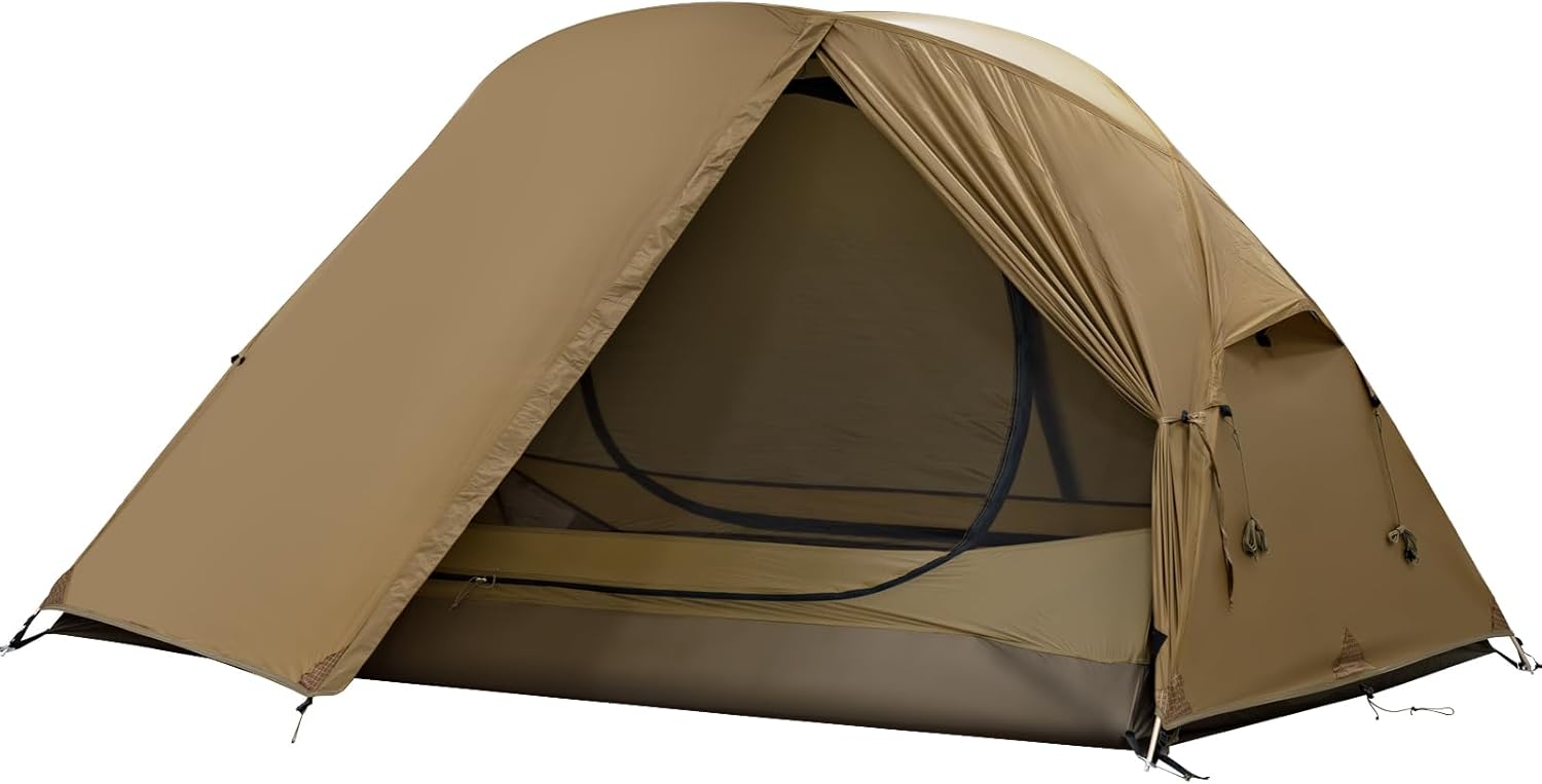MC TOMOUNT Backpacking Tent Ultralight Nylon 1-2 Person Tent 3.3lbs-4.4lbs for Hiking Camping MC TOMOUNT Backpacking Tent Ultralight Nylon 1-2 Person Tent 3.3lbs-4.4lbs for Hiking Camping