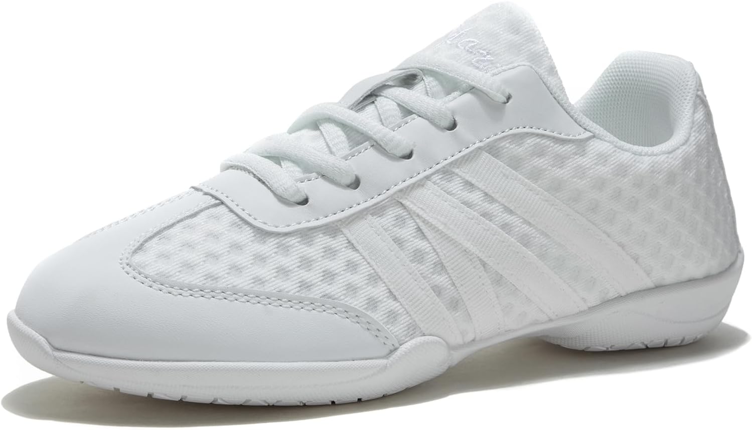 White Cheer Shoes for Girls Womens cheer shoes Youth girls Cheerleading shoes Competition Gear Dance Tennis Sports Training Athletic Comfortable Flats Breathable Soft kids cheer sneakers White Cheer Shoes for Girls Womens cheer shoes Youth girls Cheerleading shoes Competition Gear Dance Tennis Sports Training Athletic Comfortable Flats Breathable Soft kids cheer sneakers