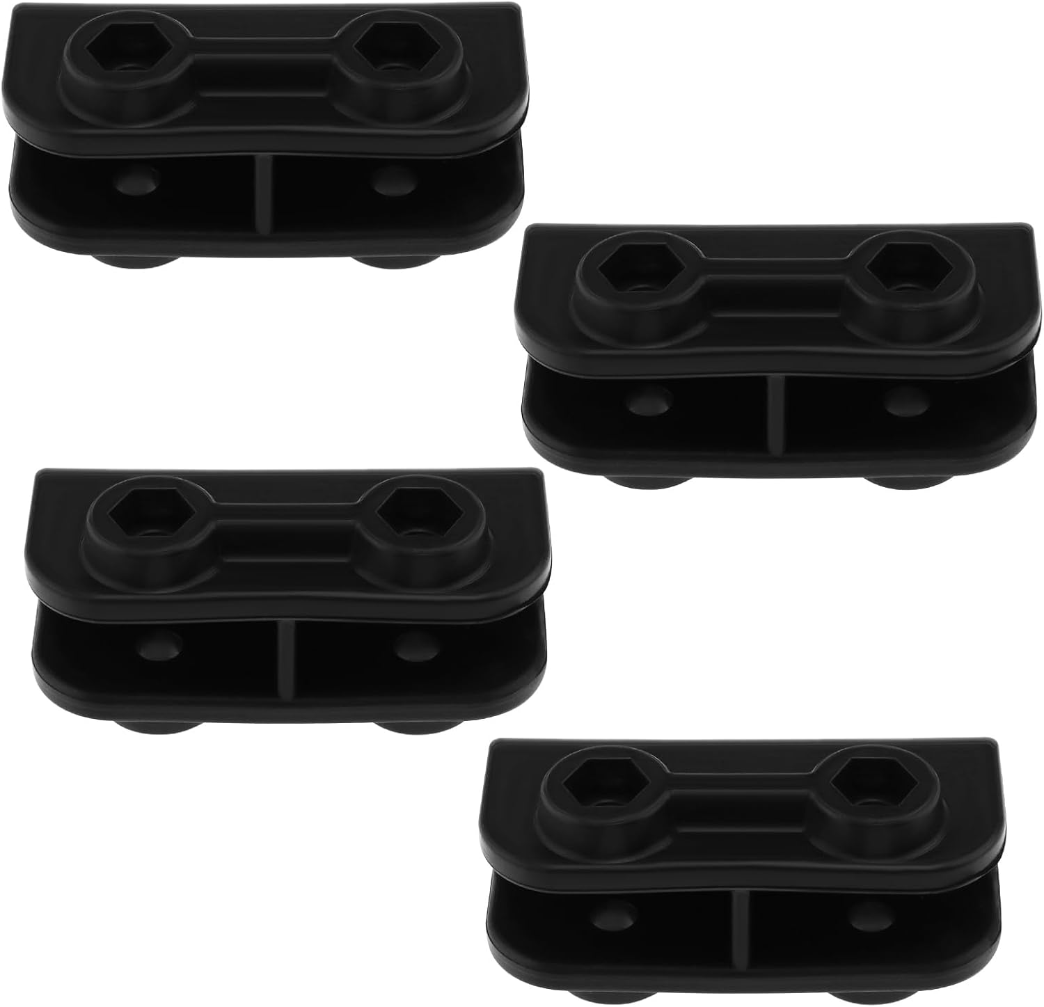 4Pcs Rectangular Bracket 2-Way Pop-up Gazebo Connector Tent Pole Connector Support Rod Connection for Canopy Gazebo Tent Outdoor Equipment 4Pcs Rectangular Bracket 2-Way Pop-up Gazebo Connector Tent Pole Connector Support Rod Connection for Canopy Gazebo Tent Outdoor Equipment