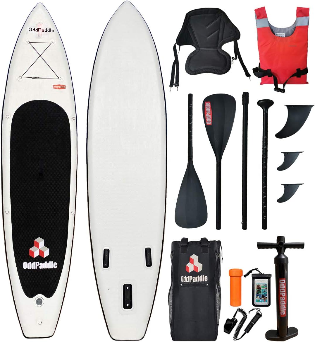 Inflatable Ultra-Light SUP for All Skill Levels Everything Included with Stand Up Paddle Board, Paddle, Pump, Travel Backpack, Repair Kit, Waterproof Bag Inflatable Ultra-Light SUP for All Skill Levels Everything Included with Stand Up Paddle Board, Paddle, Pump, Travel Backpack, Repair Kit, Waterproof Bag