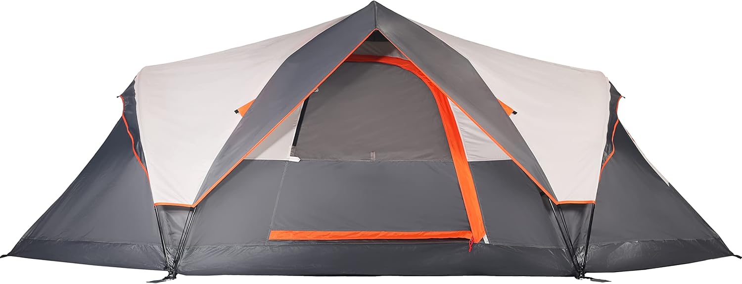 4-6 Person Tent/Instant for Camping Waterproof Family 60 Seconds/Easy Setup Cabin Tent with Top Rainfly, Double Layer, Large Mesh Windows & Mesh Roof,Dome Camping Tent-13.5′ x 7′ 4-6 Person Tent/Instant for Camping Waterproof Family 60 Seconds/Easy Setup Cabin Tent with Top Rainfly, Double Layer, Large Mesh Windows & Mesh Roof,Dome Camping Tent-13.5′ x 7′