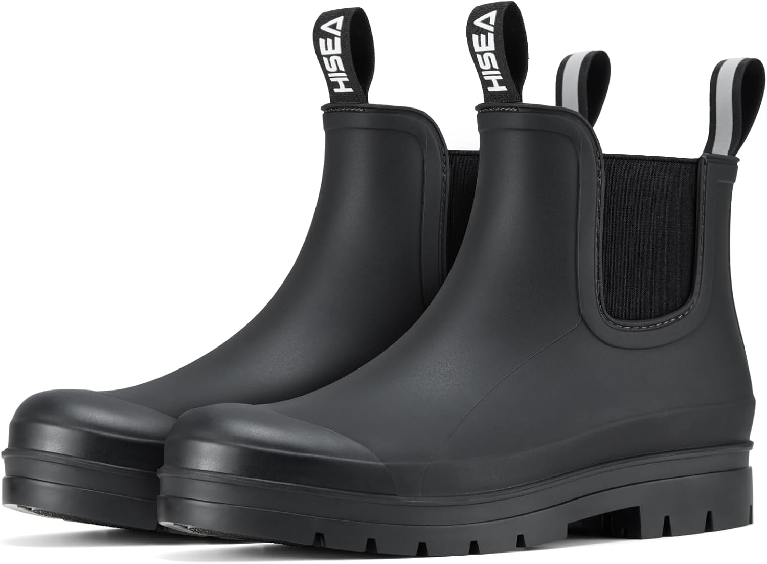 HISEA Women’s Short Rain Boots Waterproof Garden Shoes Rubber Chelsea Boots Anti-Slipping Rainboots for Ladies with Comfort Insole Lightweight Stylish Ankle Rain Shoes Outdoor Work Booties HISEA Women’s Short Rain Boots Waterproof Garden Shoes Rubber Chelsea Boots Anti-Slipping Rainboots for Ladies with Comfort Insole Lightweight Stylish Ankle Rain Shoes Outdoor Work Booties