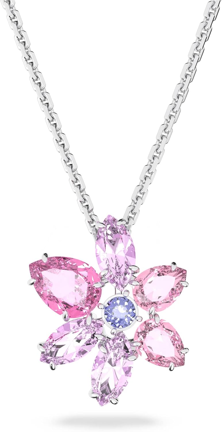 SWAROVSKI Gema Flower Pendant Necklace Collection SWAROVSKI Gema Flower Pendant Necklace Collection