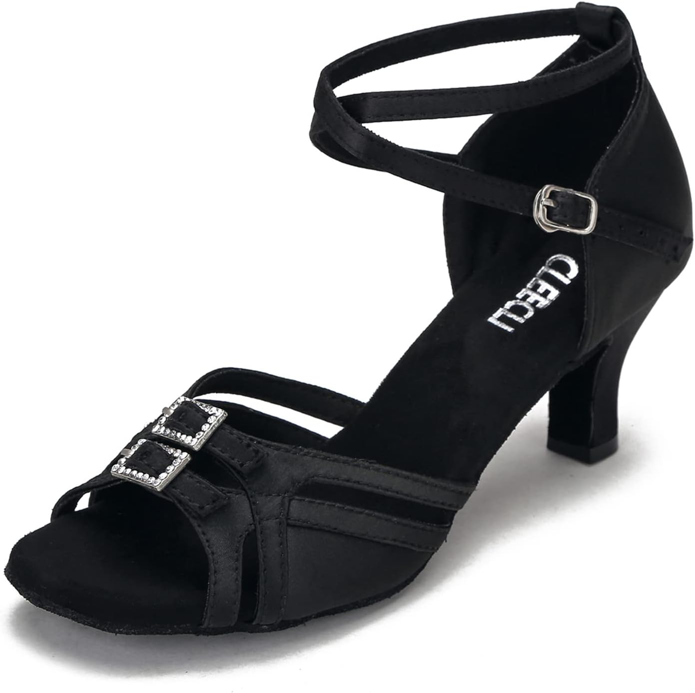 Women’s Ballroom Dance Shoes Latin Salsa Dancing Shoes Adjustable Toe Width 1.5 2.5 Inch Heel ZB11 Women’s Ballroom Dance Shoes Latin Salsa Dancing Shoes Adjustable Toe Width 1.5 2.5 Inch Heel ZB11