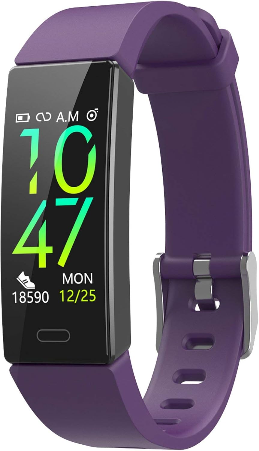 ZURURU Fitness Tracker with Blood Pressure Heart Rate Sleep Health Monitor for Men and Women, Upgraded Waterproof Activity Tracker Watch, Step Calorie Counter Pedometer Purple ZURURU Fitness Tracker with Blood Pressure Heart Rate Sleep Health Monitor for Men and Women, Upgraded Waterproof Activity Tracker Watch, Step Calorie Counter Pedometer Purple