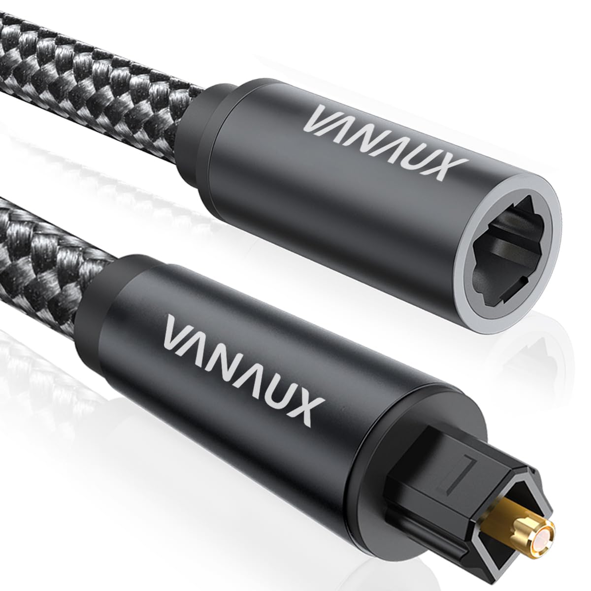 Optical Extension Cable Digital Toslink Male to Female S/PDIF Cords Compatible with Home Theater, Sound Bar, TV, PS4, Xbox, Playstation & More – Black (3.3ft/1m) Optical Extension Cable Digital Toslink Male to Female S/PDIF Cords Compatible with Home Theater, Sound Bar, TV, PS4, Xbox, Playstation & More – Black (3.3ft/1m)