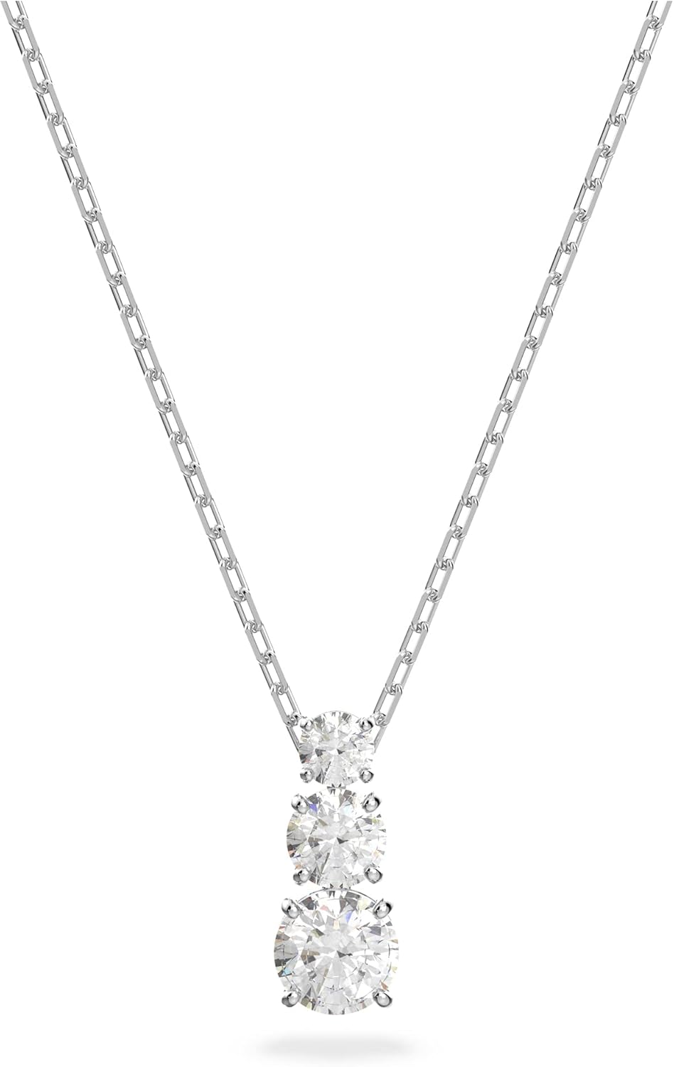 Swarovski Attract Trilogy Crystal Necklace and Earrings Jewelry Collection Swarovski Attract Trilogy Crystal Necklace and Earrings Jewelry Collection