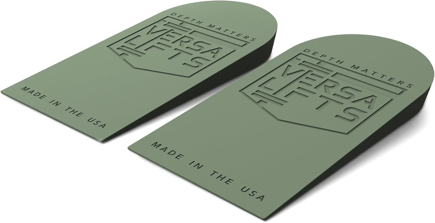 V2 Original™ Heel Lift Inserts (Pair) (Large) – Ideal for Cross Training, metcons, wods, Functional Fitness, HIIT, Squats, plyometrics V2 Original™ Heel Lift Inserts (Pair) (Large) – Ideal for Cross Training, metcons, wods, Functional Fitness, HIIT, Squats, plyometrics