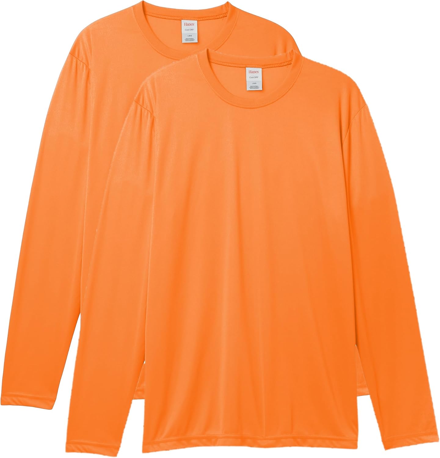 Hanes Sport Performance Long Sleeve T-Shirt, Performance Athletic Shirt, 2-Pack Hanes Sport Performance Long Sleeve T-Shirt, Performance Athletic Shirt, 2-Pack