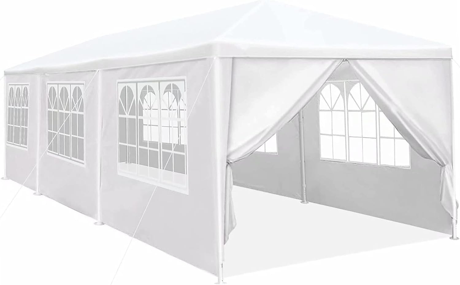 10×30 Party Tent Wedding Patio Gazebo Outdoor Carport Canopy Shade with Side 8 Removable Walls 10×30 Party Tent Wedding Patio Gazebo Outdoor Carport Canopy Shade with Side 8 Removable Walls