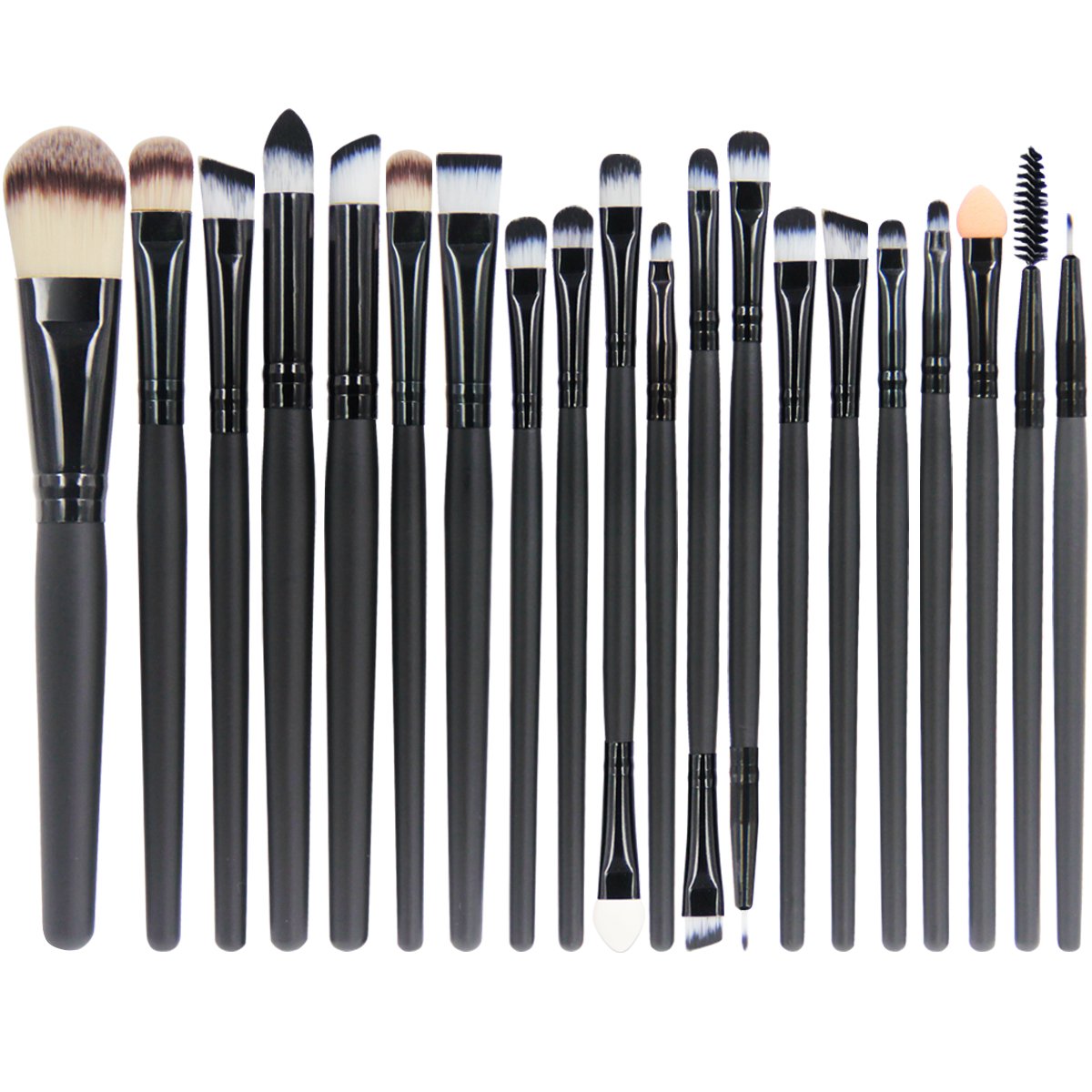 20 Pieces Makeup Brush Set Professional Face Eye Shadow Eyeliner Foundation Blush Lip Makeup Brushes Powder Liquid Cream Cosmetics Blending Brush Tool 20 Pieces Makeup Brush Set Professional Face Eye Shadow Eyeliner Foundation Blush Lip Makeup Brushes Powder Liquid Cream Cosmetics Blending Brush Tool