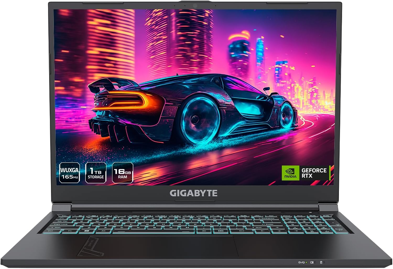 GIGABYTE – G6 (2024) Gaming Laptop – 165Hz 1920×1200 WUXGA – NVIDIA GeForce RTX 4050 – Intel i7-13620H – 1TB SSD with 16GB DDR5 RAM – Win11 Home+ (G6 MF-H2US854KH) GIGABYTE – G6 (2024) Gaming Laptop – 165Hz 1920×1200 WUXGA – NVIDIA GeForce RTX 4050 – Intel i7-13620H – 1TB SSD with 16GB DDR5 RAM – Win11 Home+ (G6 MF-H2US854KH)