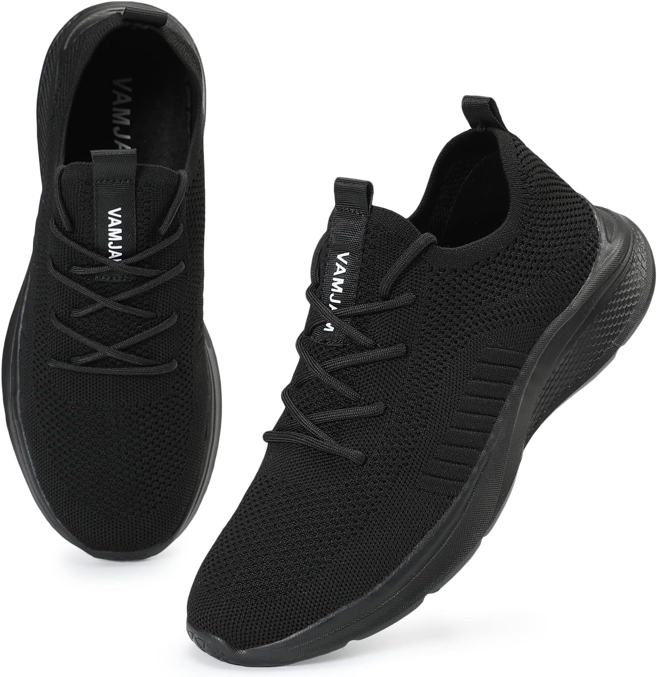 VAMJAM Men’s Running Shoes Fashion Sneakers Lightweight Breathable Flying Knitting Lace Up Mesh Walking Shoes Workout Casual Sports Shoes VAMJAM Men’s Running Shoes Fashion Sneakers Lightweight Breathable Flying Knitting Lace Up Mesh Walking Shoes Workout Casual Sports Shoes