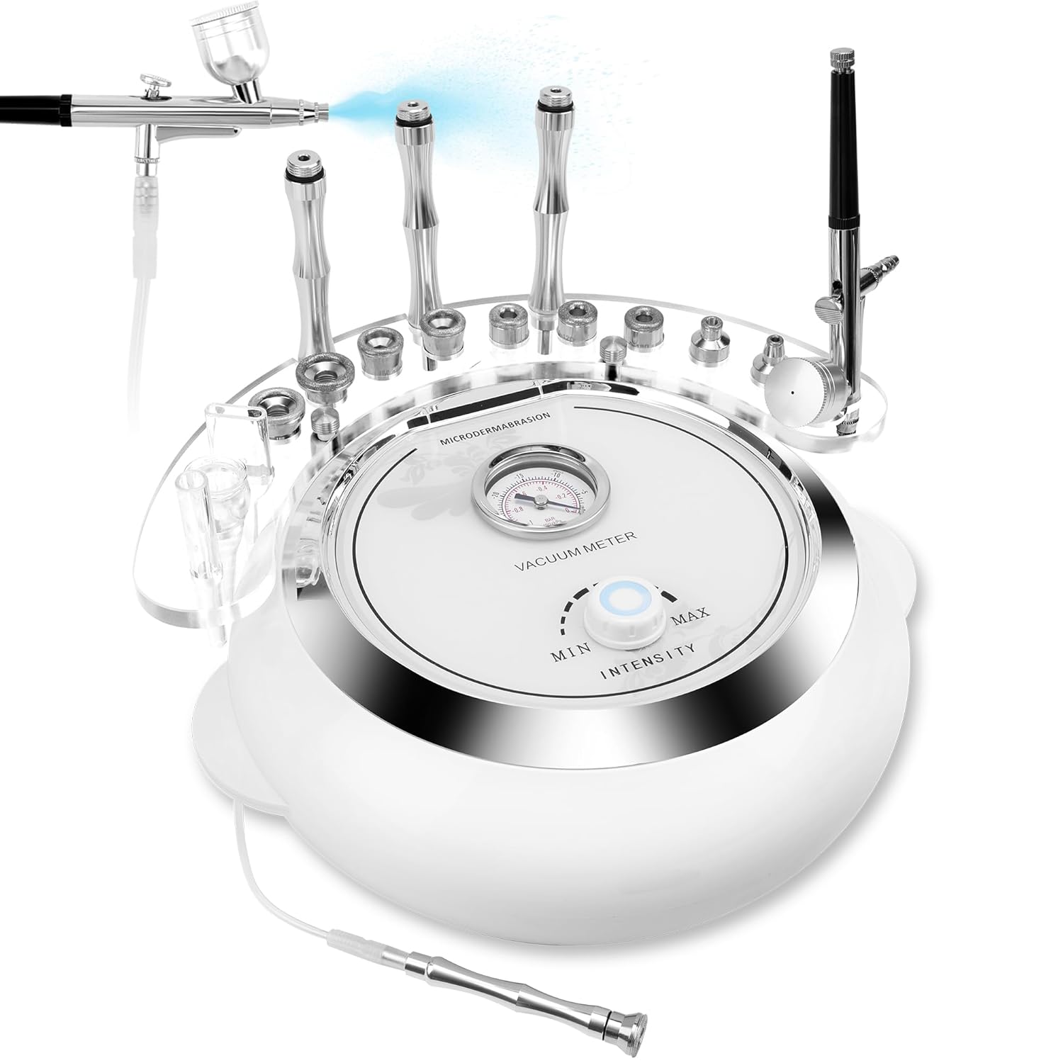 3 in 1 Diamond Machine, TopDirect Facial Skin Care Salon Equipment Beauty Device with Spray Gun (Strong Suction Power: 65-68cmhg) 3 in 1 Diamond Machine, TopDirect Facial Skin Care Salon Equipment Beauty Device with Spray Gun (Strong Suction Power: 65-68cmhg)