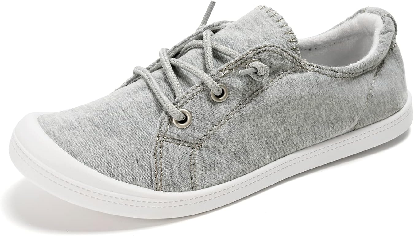 FUNKYMONKEY Shoes for Women, Comfort Low Top Canvas Slip On Sneakers Classic Casual Walking Shoes FUNKYMONKEY Shoes for Women, Comfort Low Top Canvas Slip On Sneakers Classic Casual Walking Shoes