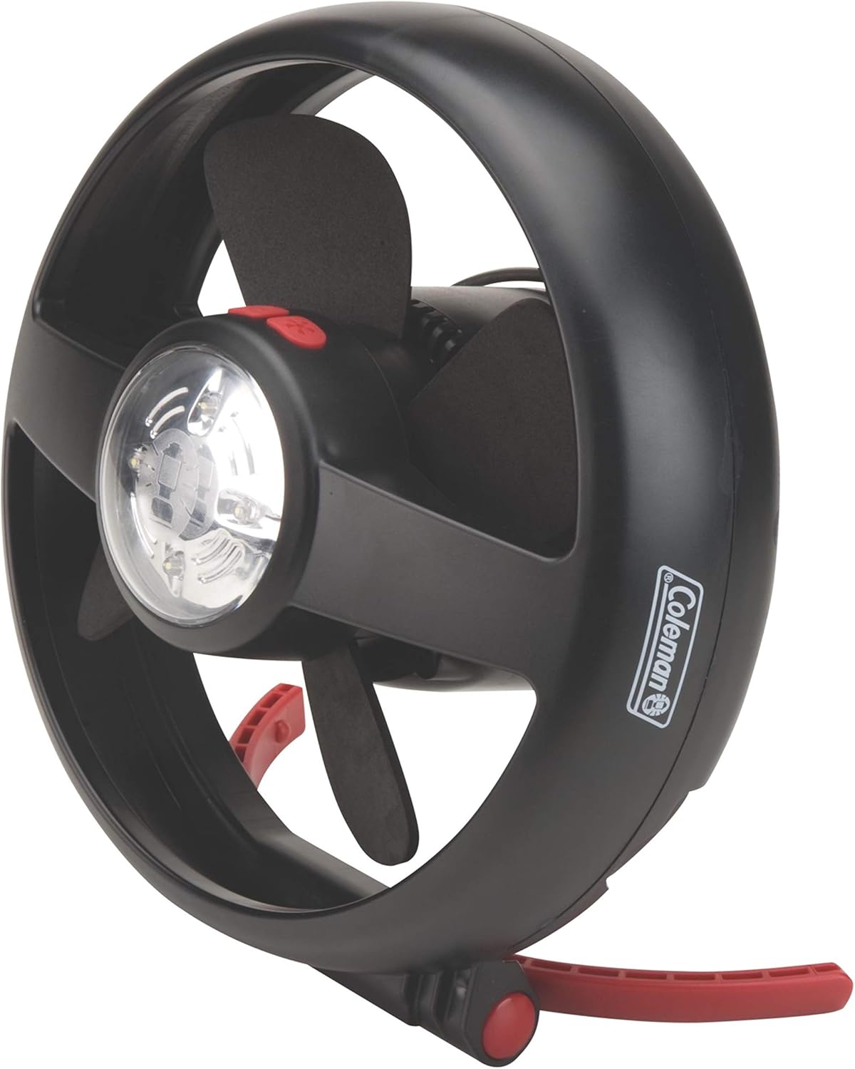Coleman Lighted Tent Fan, Fan & Light Combo for Tents/Cars/RVs, Illuminates and Keeps You Cool, CPX 6 Compatible, 2 Light Modes & 2 Fan Speeds Coleman Lighted Tent Fan, Fan & Light Combo for Tents/Cars/RVs, Illuminates and Keeps You Cool, CPX 6 Compatible, 2 Light Modes & 2 Fan Speeds