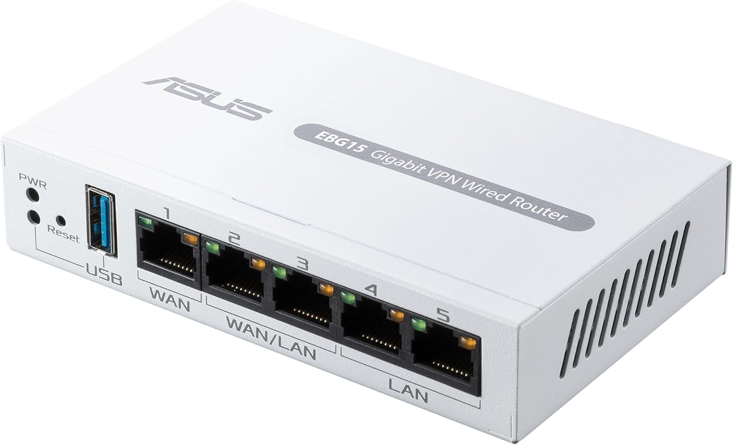 ASUS ExpertWiFi EBG15 Gigabit VPN Wired Router, up to 3 WAN ethernet Ports + 1 USB WAN, IPS Intrusion Prevention, Layer 7 Firewall, Commercial-Grade Network Security, Remote Management with App ASUS ExpertWiFi EBG15 Gigabit VPN Wired Router, up to 3 WAN ethernet Ports + 1 USB WAN, IPS Intrusion Prevention, Layer 7 Firewall, Commercial-Grade Network Security, Remote Management with App