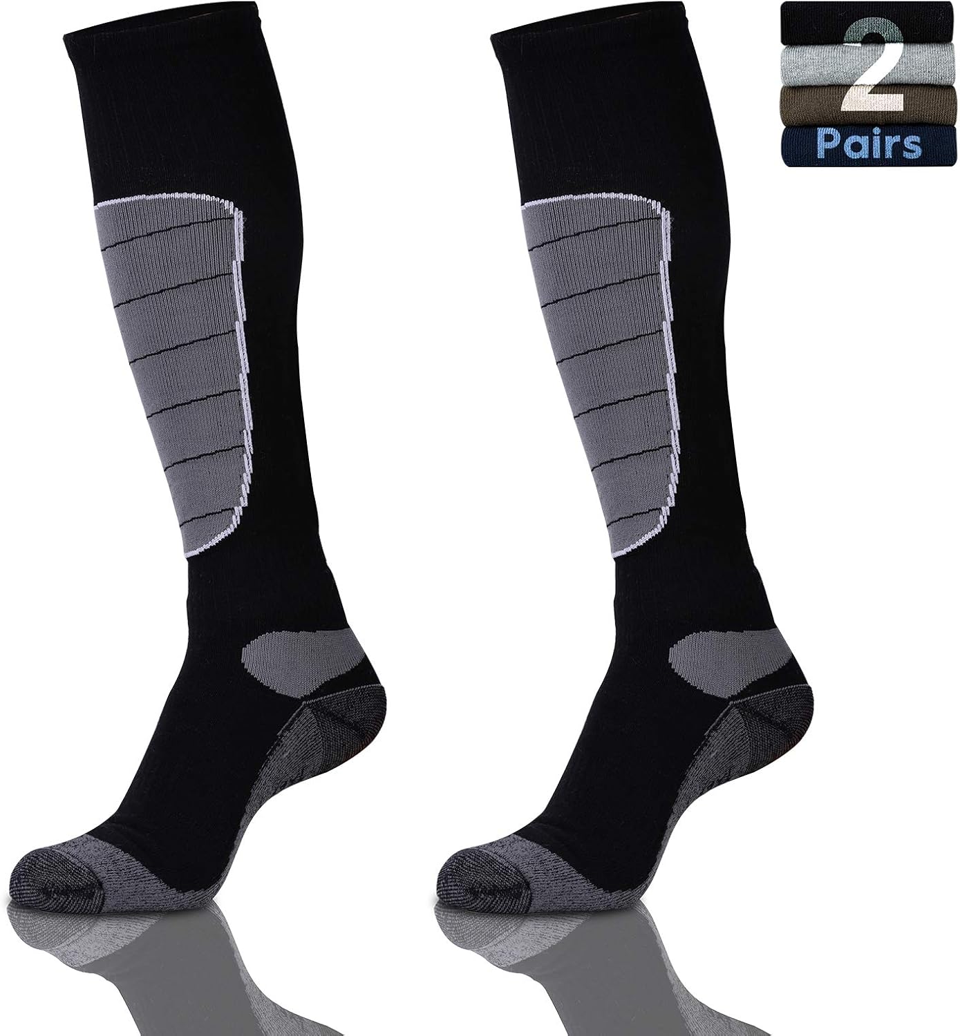 Hylaea Merino Wool Ski Socks, Cold Weather Socks for Snowboarding, Snow, Winter, Thermal Knee-high Warm Socks, Hunting Hylaea Merino Wool Ski Socks, Cold Weather Socks for Snowboarding, Snow, Winter, Thermal Knee-high Warm Socks, Hunting
