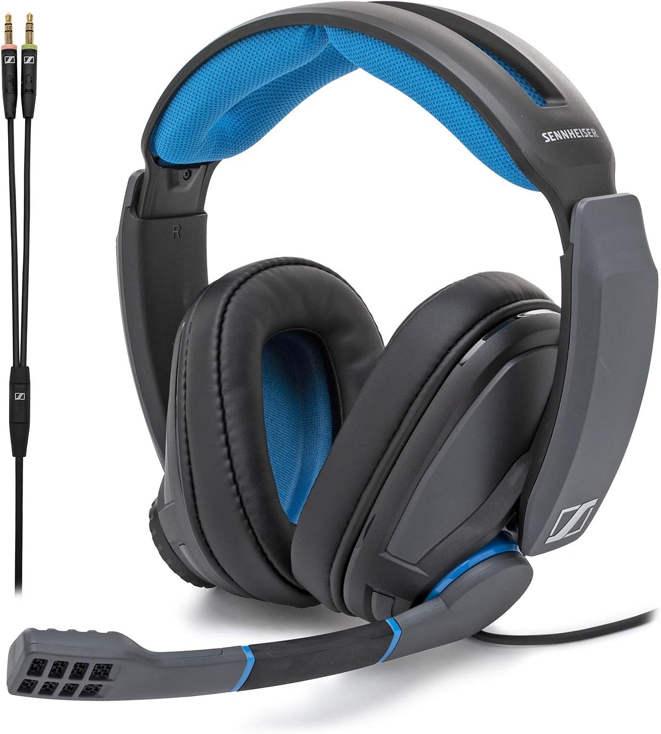 EPOS Sennheiser GSP 300 Gaming Headset with Noise-Cancelling Mic, Flip-to-Mute, Comfortable Memory Foam Ear Pads, Headphones for PC, Mac, Xbox One, PS4, Nintendo Switch, and Smartphone compatible. EPOS Sennheiser GSP 300 Gaming Headset with Noise-Cancelling Mic, Flip-to-Mute, Comfortable Memory Foam Ear Pads, Headphones for PC, Mac, Xbox One, PS4, Nintendo Switch, and Smartphone compatible.