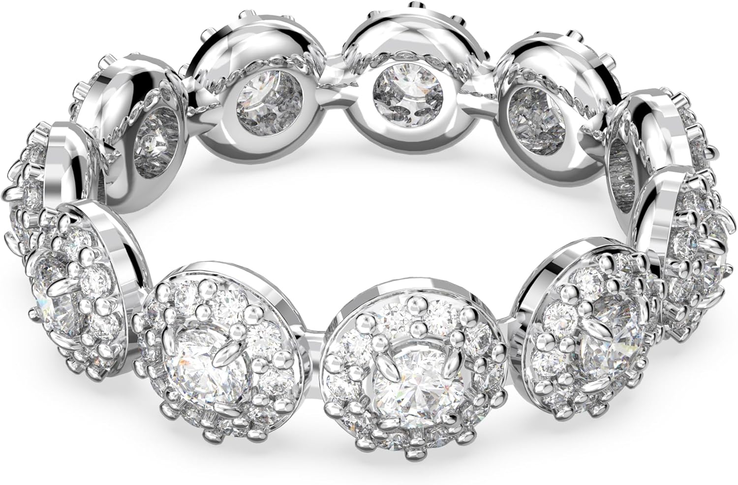 SWAROVSKI Constella Crystal Ring Jewelry Collection, Pavé, Clear Crystals SWAROVSKI Constella Crystal Ring Jewelry Collection, Pavé, Clear Crystals
