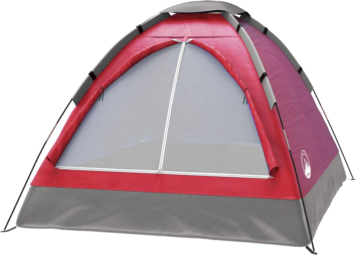 2 Person Camping Tent with Rain Fly and Carrying Bag – Lightweight Outdoor Tent for Backpacking, Hiking, or Beach Use by Wakeman Outdoors (Red) 2 Person Camping Tent with Rain Fly and Carrying Bag – Lightweight Outdoor Tent for Backpacking, Hiking, or Beach Use by Wakeman Outdoors (Red)