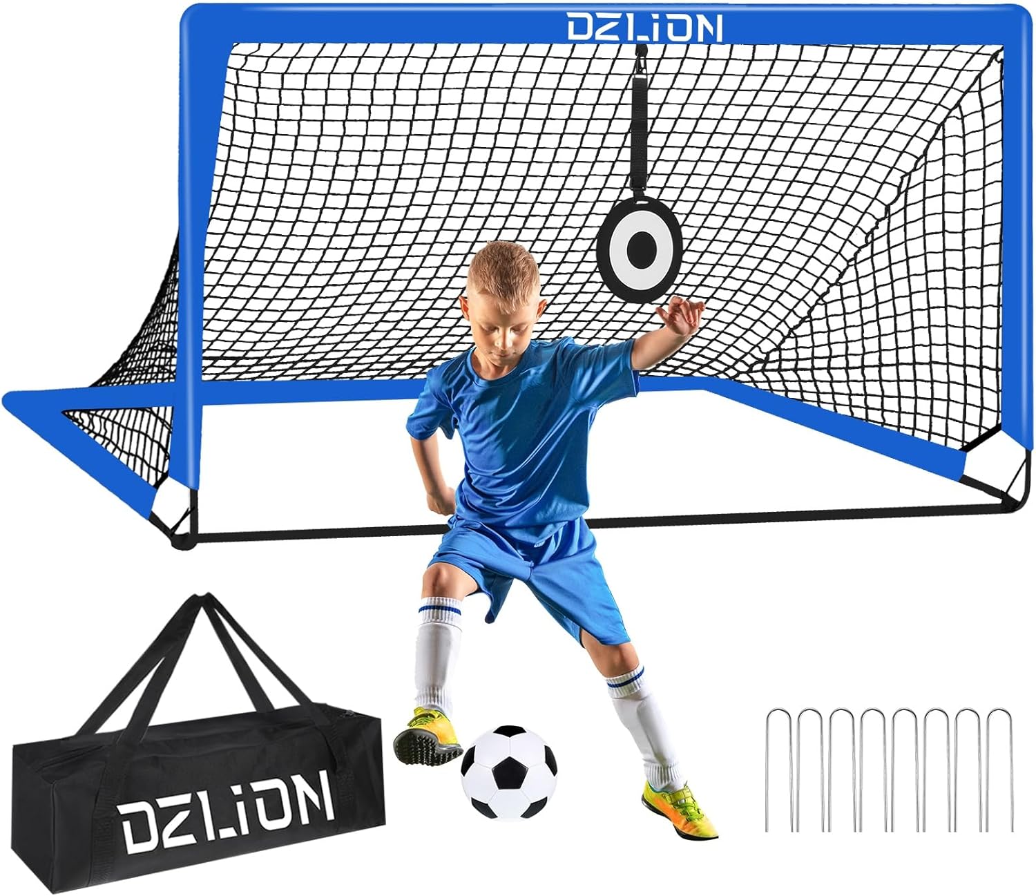 1 Pack Portable Soccer Goals for Kids, 4×3/6×4 ft Kids Soccer Goals for Backyard Pop Up Soccer Goal Net Toddle Soccer Nets for Kids Youth Outdoor Sports 1 Pack Portable Soccer Goals for Kids, 4×3/6×4 ft Kids Soccer Goals for Backyard Pop Up Soccer Goal Net Toddle Soccer Nets for Kids Youth Outdoor Sports