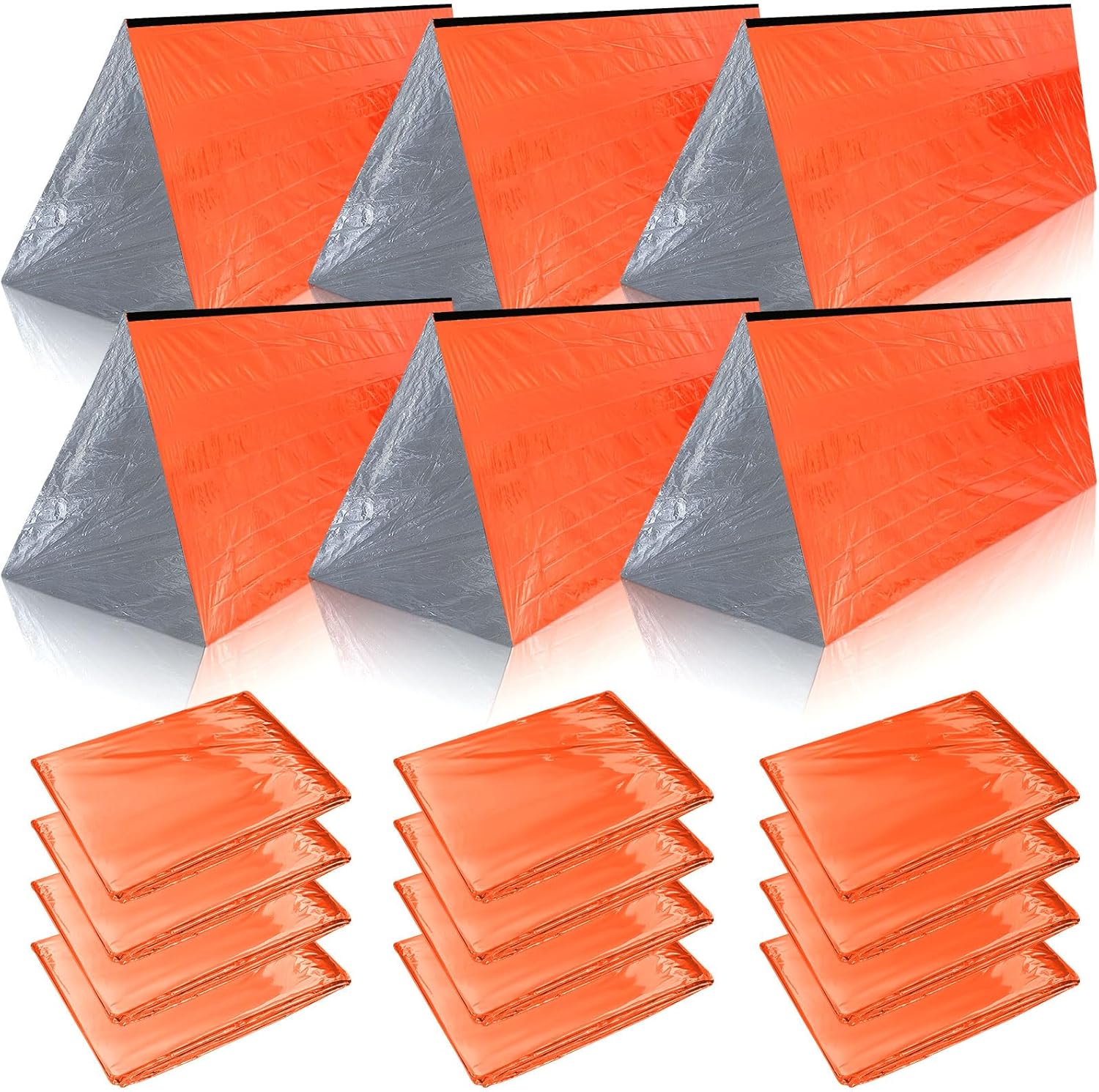 Woanger Emergency Thermal Tent Survival Shelter Ten 8 ft x 3 ft Emergency Tent 2 Person Tube Tent Lightweight Camping Tents and Shelters for Hiking Backpacking Camping Outdoor Woanger Emergency Thermal Tent Survival Shelter Ten 8 ft x 3 ft Emergency Tent 2 Person Tube Tent Lightweight Camping Tents and Shelters for Hiking Backpacking Camping Outdoor
