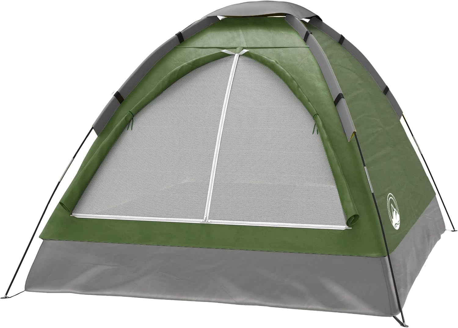 2-Person Camping Tent – Shelter with Rain Fly and Carrying Bag – Lightweight Outdoor Tent for Backpacking, Hiking, and Beach by Wakeman (Green) 2-Person Camping Tent – Shelter with Rain Fly and Carrying Bag – Lightweight Outdoor Tent for Backpacking, Hiking, and Beach by Wakeman (Green)