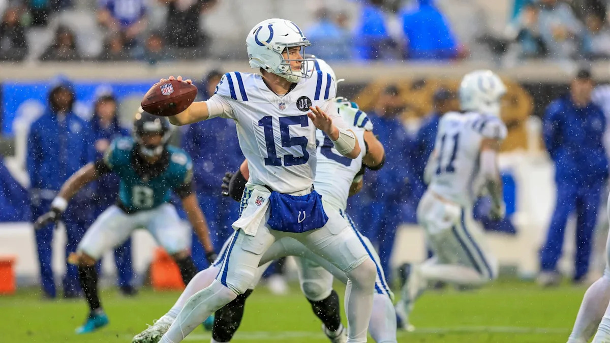 Colts QB Riley Leonard does not have an injury rating Colts QB Riley Leonard does not have an injury rating