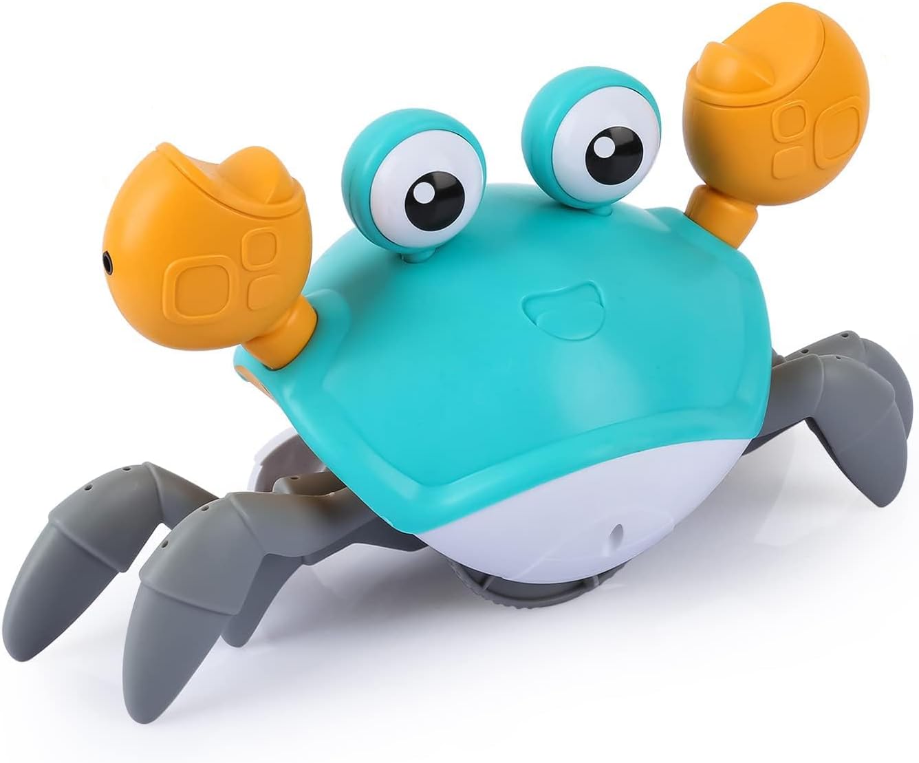 Crawling Crab Baby Toys with Music & Light, Tummy Time Interactive Toddler Toy Automatically Avoid Obstacles for Boys or Girls (Blue) Crawling Crab Baby Toys with Music & Light, Tummy Time Interactive Toddler Toy Automatically Avoid Obstacles for Boys or Girls (Blue)