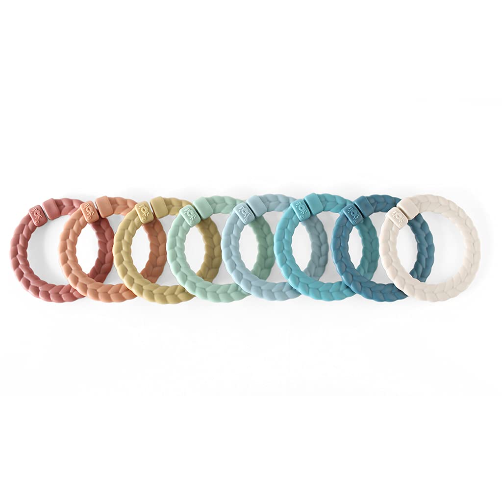 Itzy Ritzy Linking Ring Set; Set of 8 Braided,... Itzy Ritzy Linking Ring Set; Set of 8 Braided,...