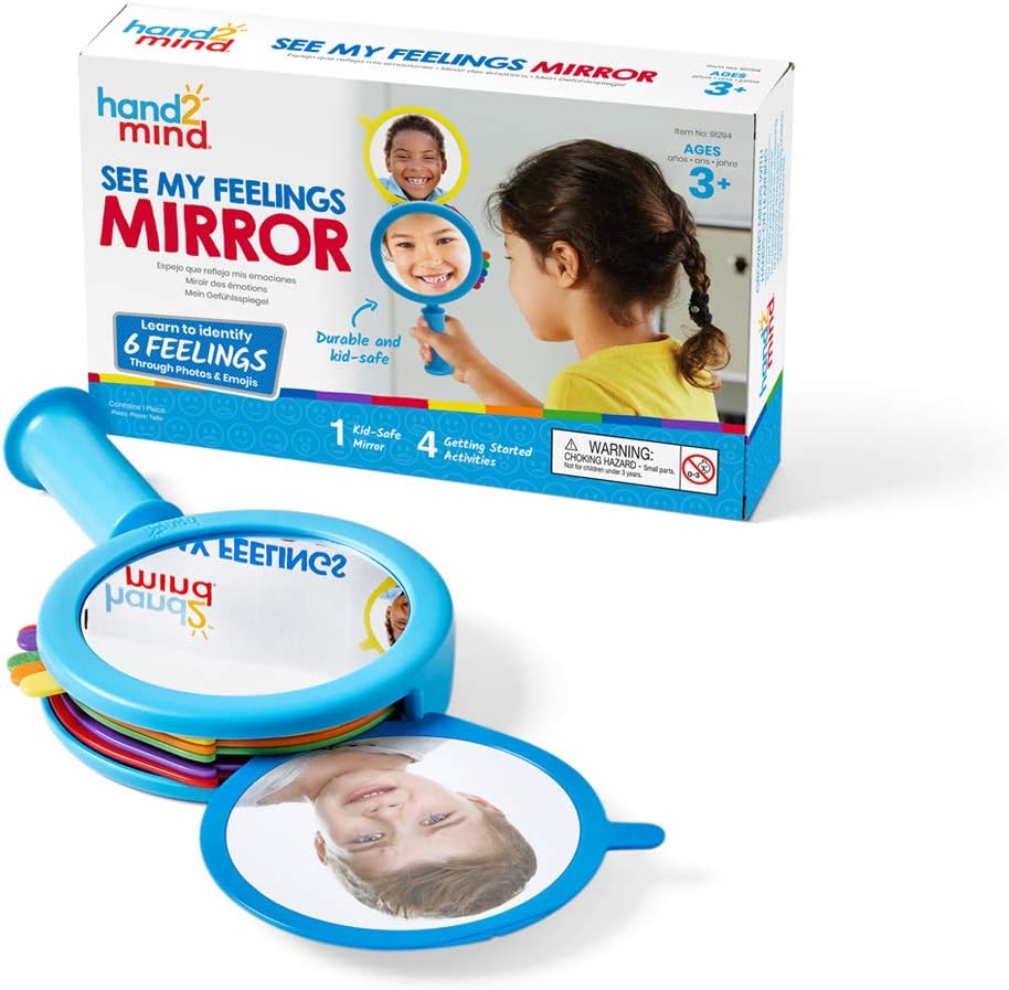 hand2mind See My Feelings Mirror, Play Therapy... hand2mind See My Feelings Mirror, Play Therapy...