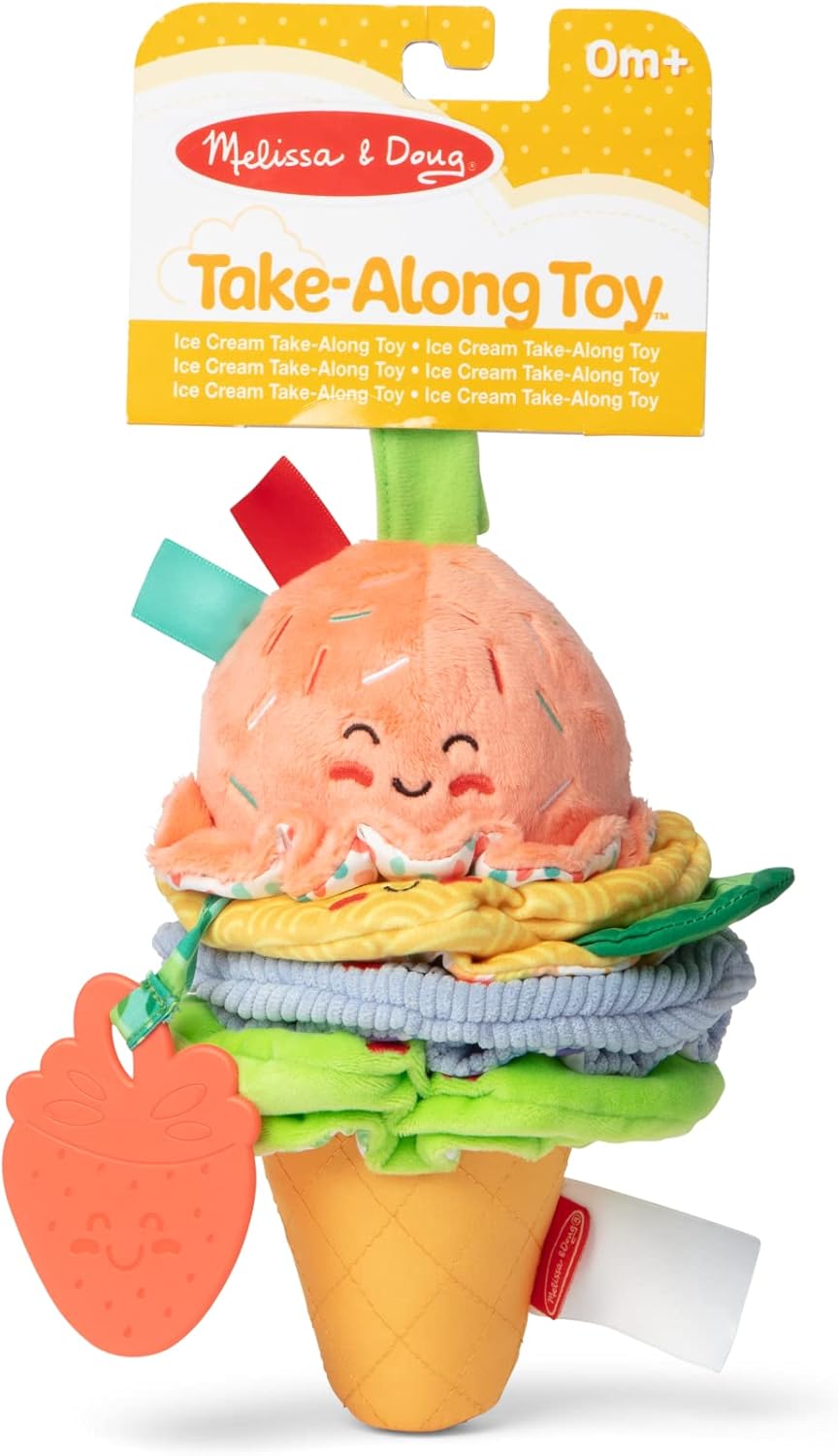 Melissa & Doug Ice Cream Take-Along Clip-On... Melissa & Doug Ice Cream Take-Along Clip-On...