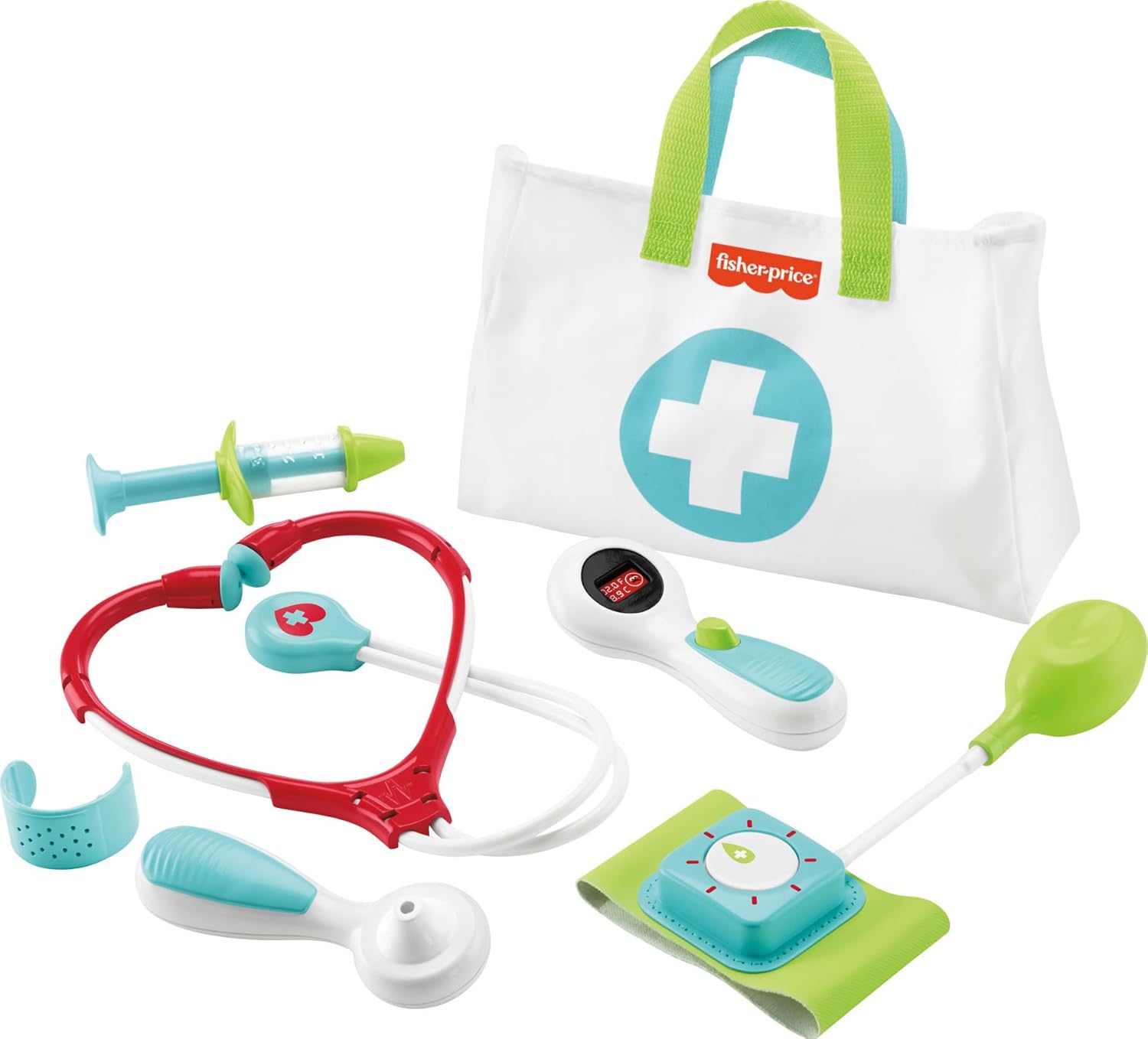 Fisher-Price Doctor Playset Medical Kit 7-Piece... Fisher-Price Doctor Playset Medical Kit 7-Piece...