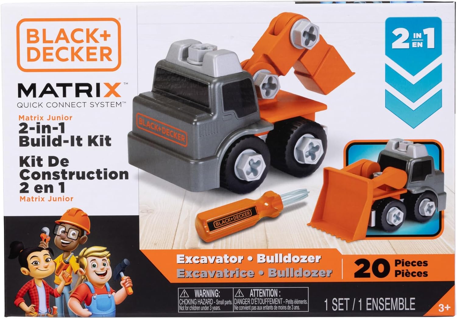 BLACK+DECKER Matrix Jr.Kids Boys Play Tools 2-in-1... BLACK+DECKER Matrix Jr.Kids Boys Play Tools 2-in-1...