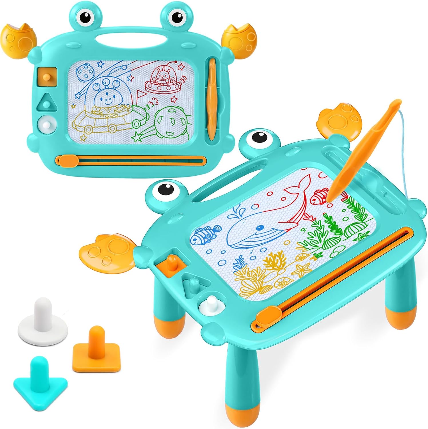 Toddler Toys 2-3, Crab Magnetic Drawing Board... Toddler Toys 2-3, Crab Magnetic Drawing Board...