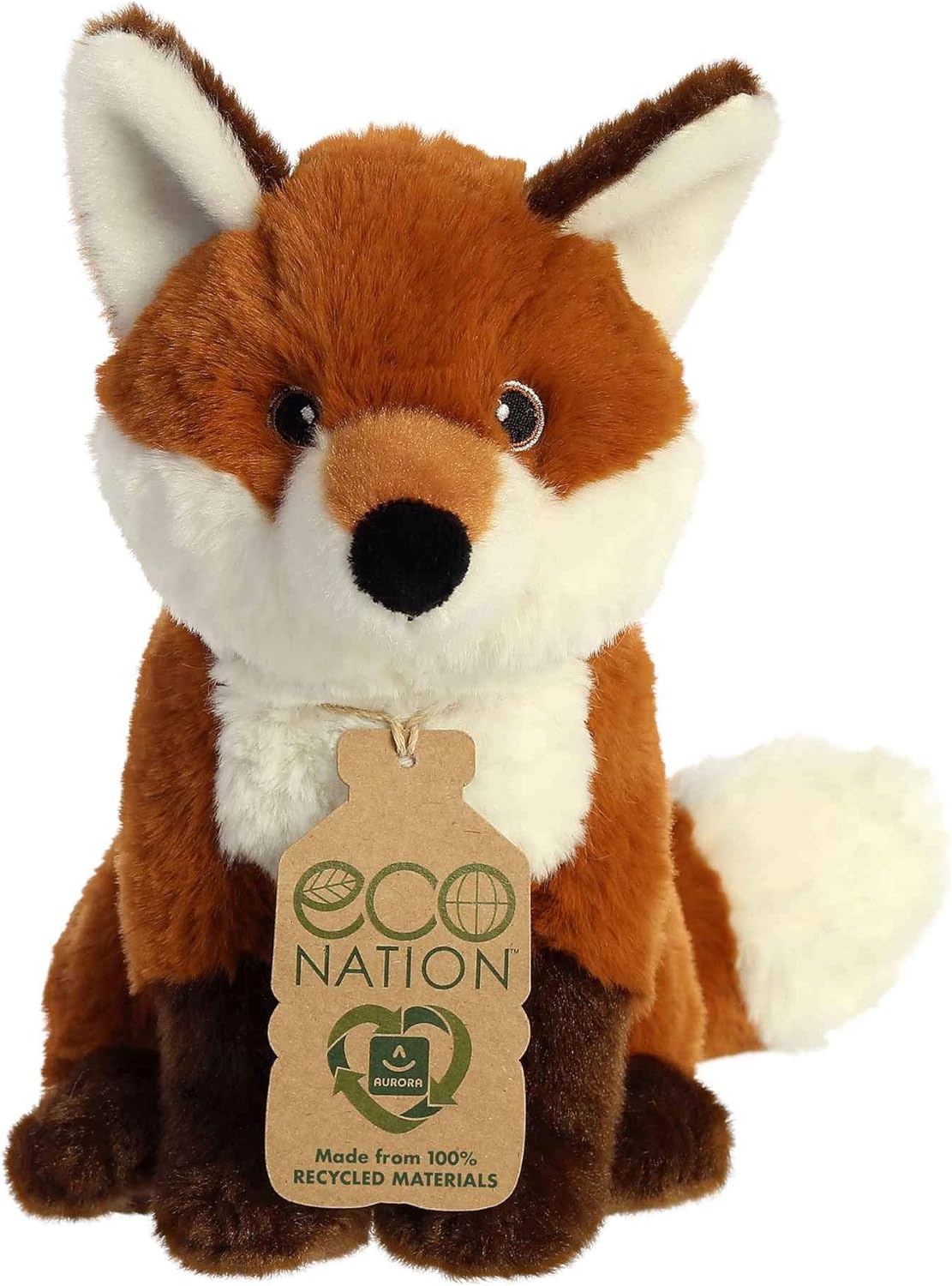 Aurora® Eco-Friendly Eco Nation™ Fox Stuffed... Aurora® Eco-Friendly Eco Nation™ Fox Stuffed...