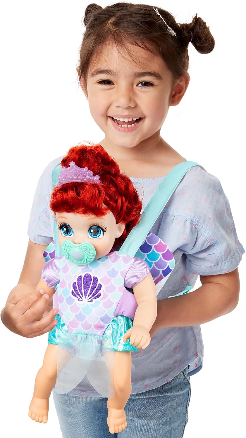 Disney Princess Ariel Baby Doll Deluxe with Tiara,... Disney Princess Ariel Baby Doll Deluxe with Tiara,...