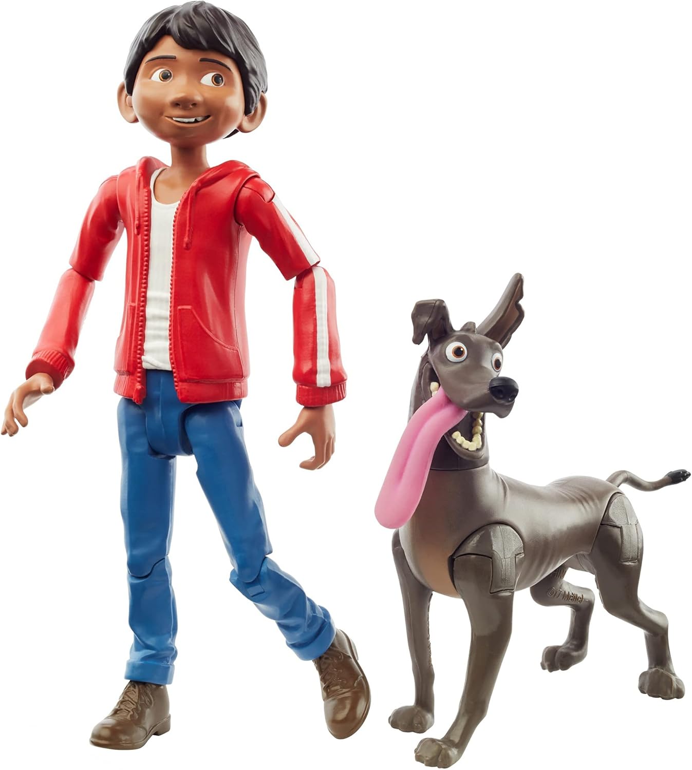 Mattel Disney Pixar Coco Miguel Action Figure, 5.6-in Movie Character Toy with 3.6-in Dante Dog Figure, Highly Posable with Authentic Design, Gift for Ages 3 Years Old & Up Mattel Disney Pixar Coco Miguel Action Figure, 5.6-in Movie Character Toy with 3.6-in Dante Dog Figure, Highly Posable with Authentic Design, Gift for Ages 3 Years Old & Up