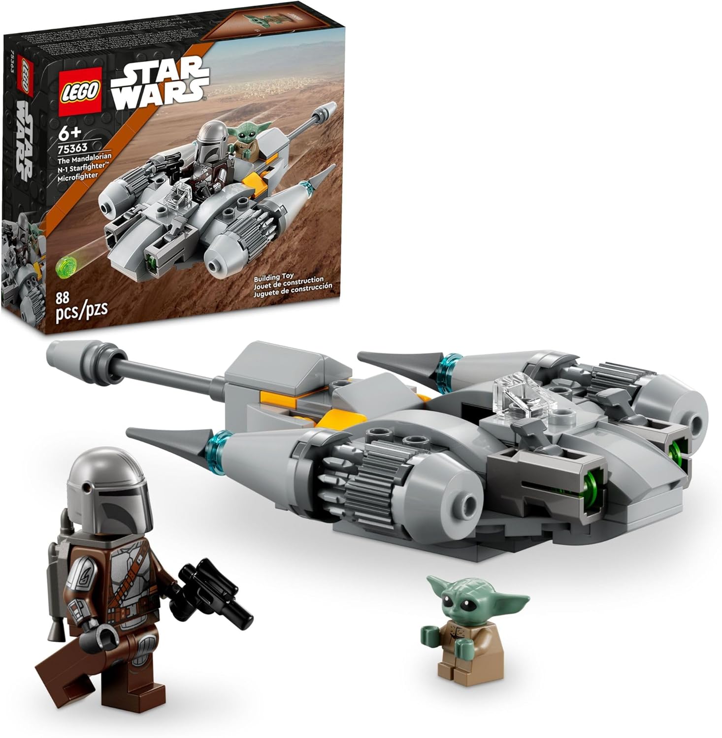 LEGO Star Wars The Mandalorian’s N-1 Starfighter... LEGO Star Wars The Mandalorian’s N-1 Starfighter...