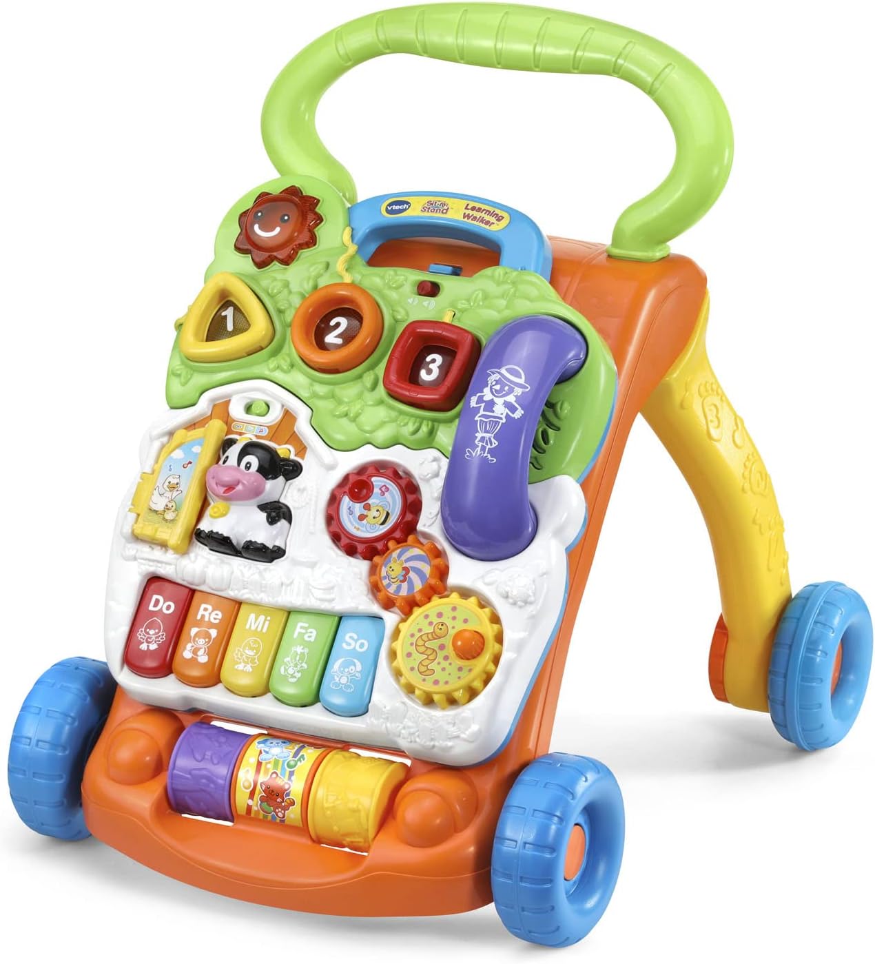 VTech Sit-to-Stand Learning Walker (Frustration Free Packaging) , Orange VTech Sit-to-Stand Learning Walker (Frustration Free Packaging) , Orange