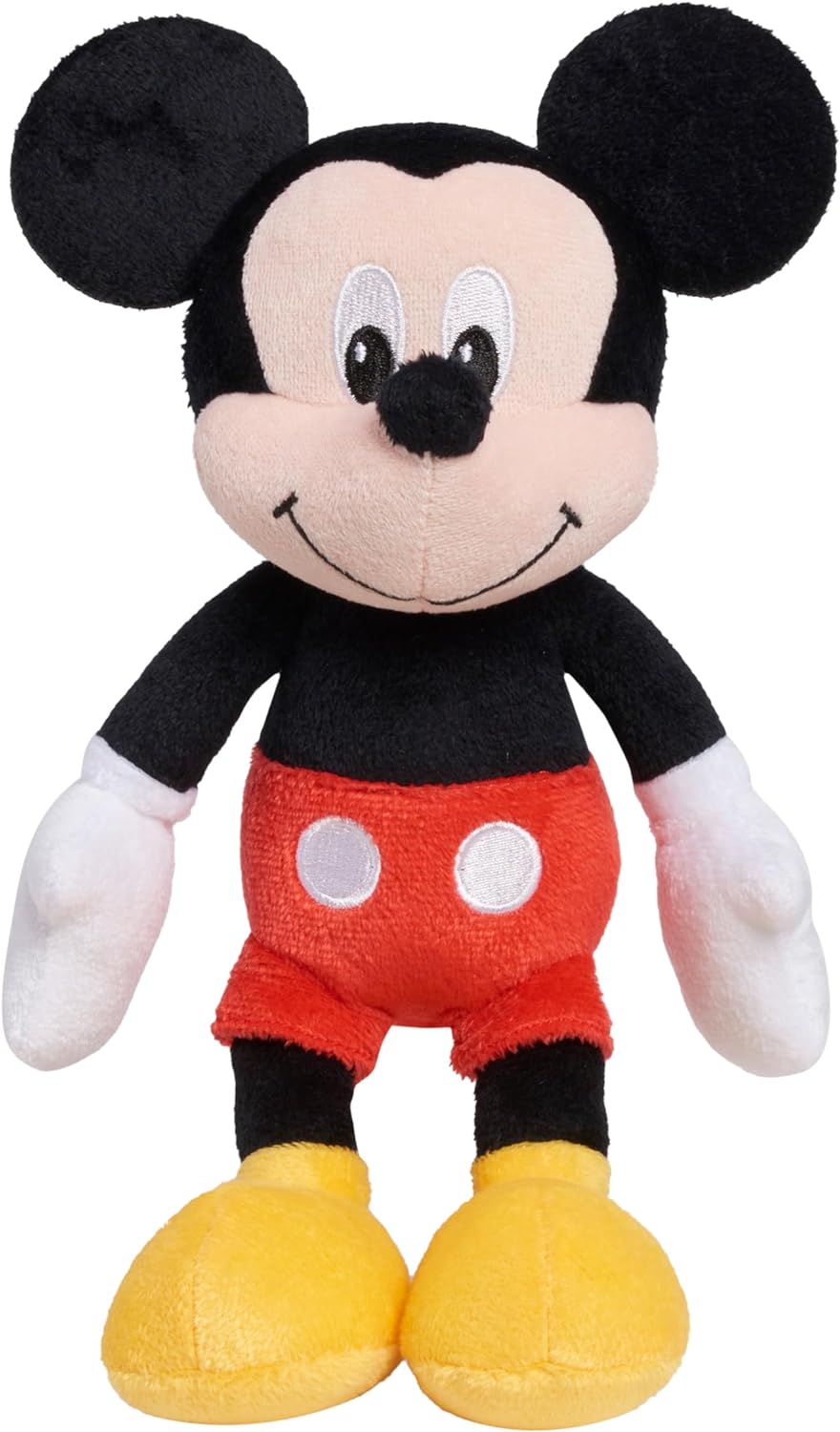 Disney Junior Mickey Mouse Bean Plush Mickey Mouse Stuffed Animal, Officially Licensed Kids Toys for Ages 2 Up by Just Play Disney Junior Mickey Mouse Bean Plush Mickey Mouse Stuffed Animal, Officially Licensed Kids Toys for Ages 2 Up by Just Play
