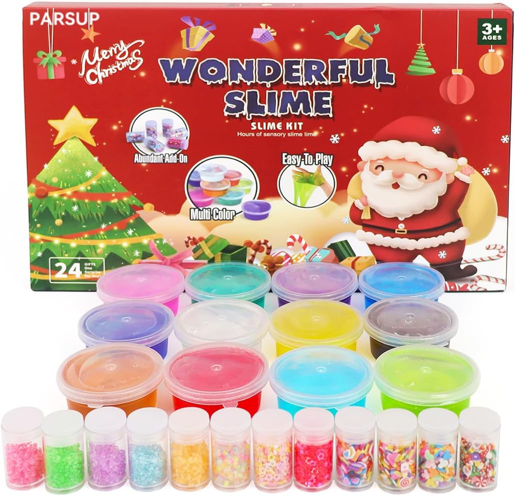 2024 Christmas Slime Advent Calendar for Kids,... 2024 Christmas Slime Advent Calendar for Kids,...