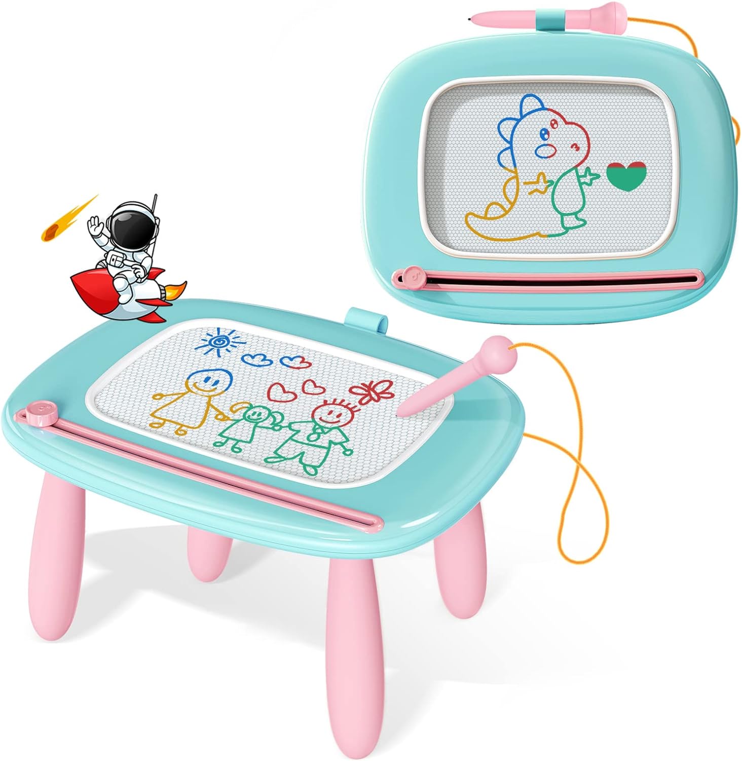 Kikidex Toddlers Toys Age 1-3, Magnetic Drawing... Kikidex Toddlers Toys Age 1-3, Magnetic Drawing...